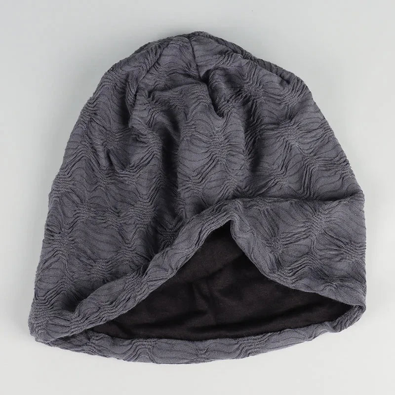 Hat Women Casual Skull Cap Bonnet Femme Streetwear Hip Hop Skullies & Beanies